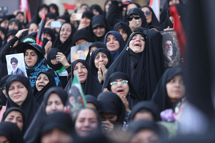 وداع با رهبر شهید انقلاب در مصلای تهران