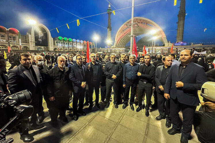حضور مدیرعامل شرکت ملی نفت ایران در آیین بدرقه آقای شهید ایران