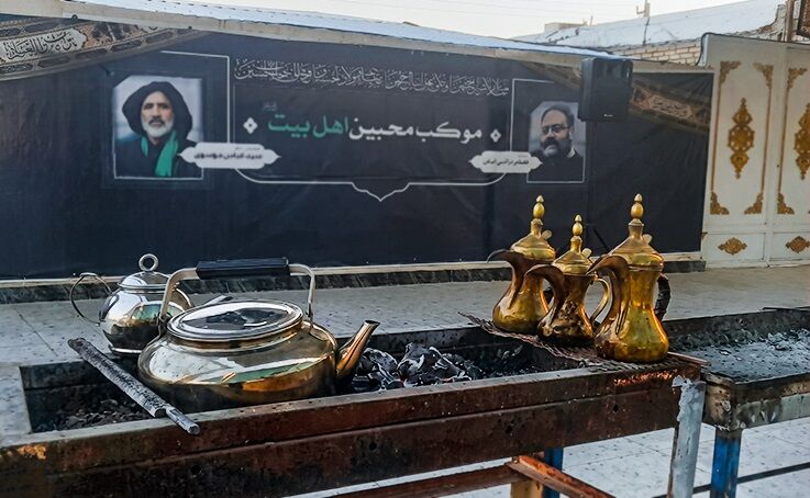 آغاز خدمترسانی موکبهای شرکت متن در چذابه و مهران آغاز خدمترسانی موکبهای شرکت متن در چذابه و مهران