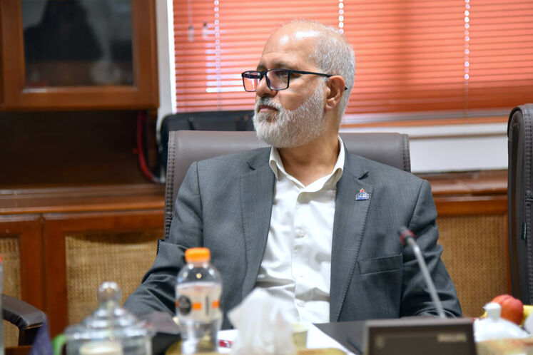 مرحوم محمد عسگری، سرپرست روابط عمومی و فرمانده بسیج شرکت ملی گاز ایران