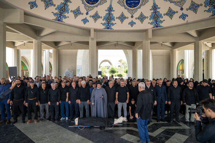 آیین تشییع مرحوم محمد عسگری