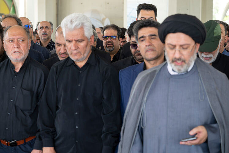 آیین تشییع مرحوم محمد عسگری