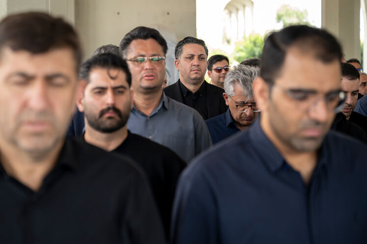 آیین تشییع مرحوم محمد عسگری