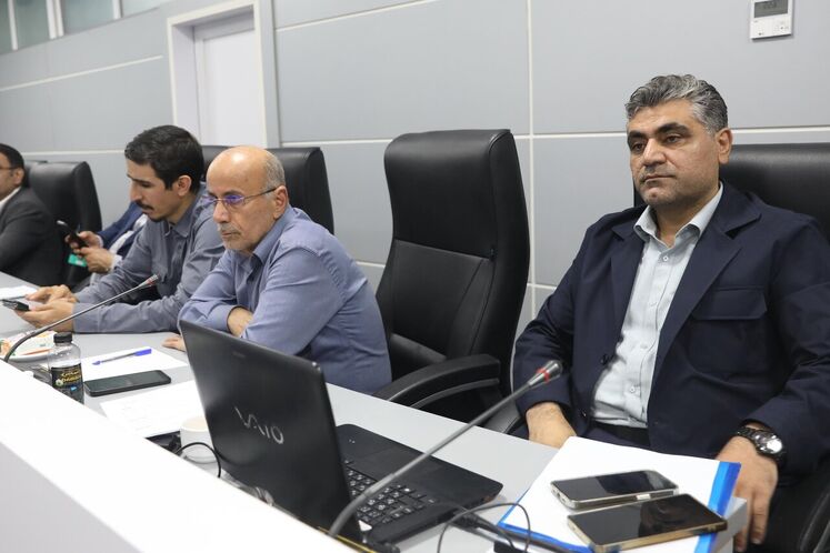 مصطفی نخعی و سیدموسی موسوی اعضای کمیسیون انرژی مجلس
