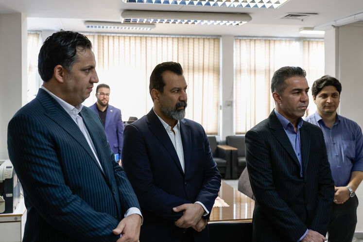 بازدید مدیرعامل شرکت ملی نفت ایران از رسانه‌های وزارت نفت