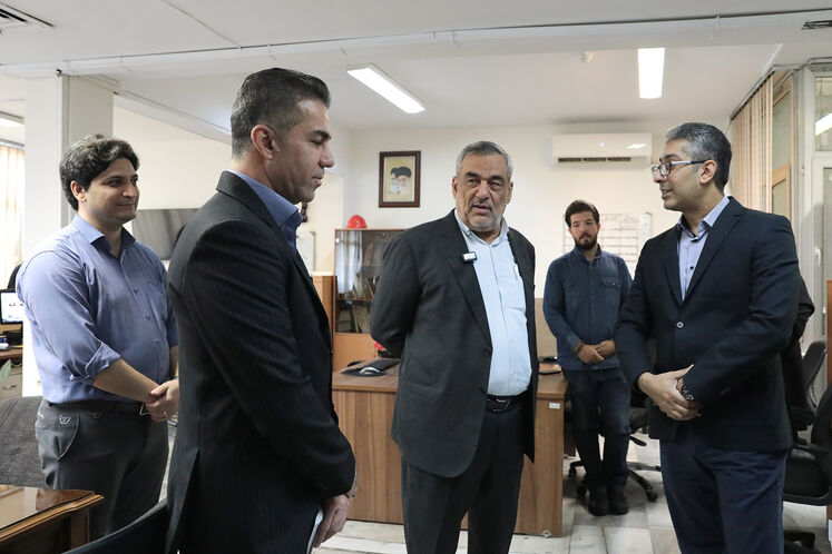 بازدید مدیرعامل شرکت ملی نفت ایران از رسانه‌های وزارت نفت