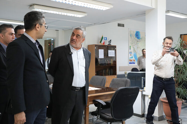 بازدید مدیرعامل شرکت ملی نفت ایران از رسانه‌های وزارت نفت