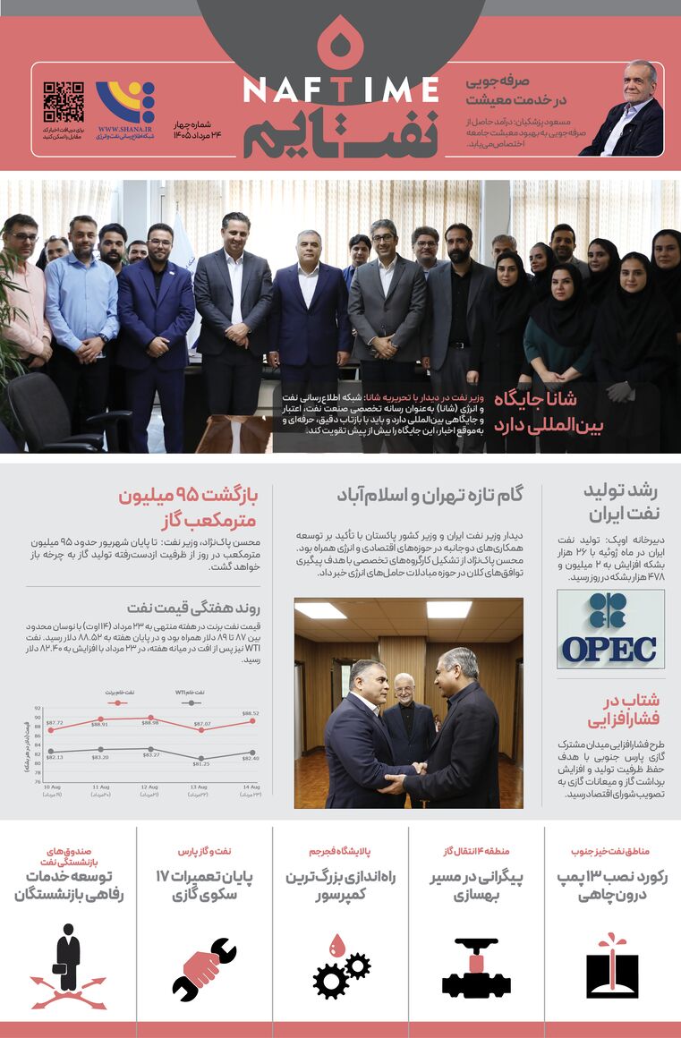 چهارمین شماره نفتتایم منتشر شد