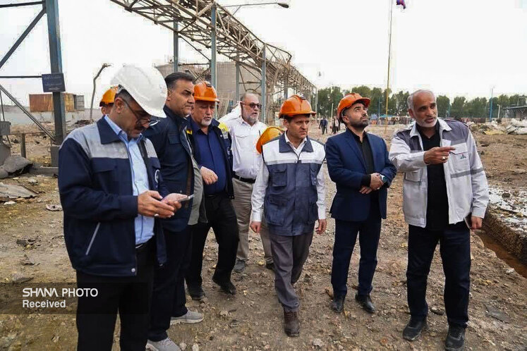 بازدید معاون وزیر نفت از منطقه ویژه اقتصادی پتروشیمی