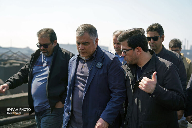 بازدید وزیر نفت از انبار نفت ری