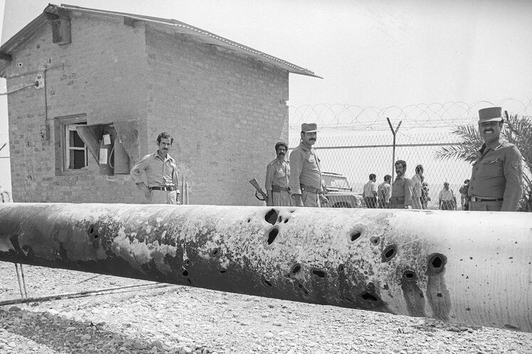 نفت شهر کرمانشاه در ایام دفاع مقدس