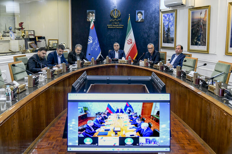 گفت‌وگوی وبیناری وزیر نفت ایران با وزیر انرژی روسیه