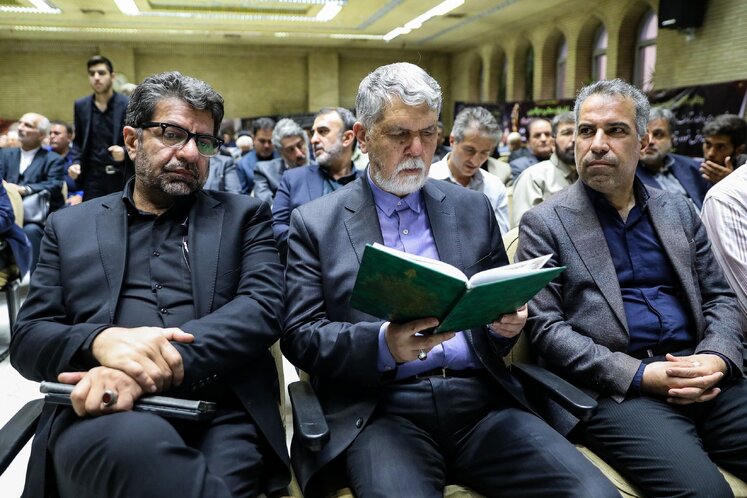 حضور رئیس‌ جمهور در مراسم ختم خواهر سیدعباس عراقچی وزیر امور خارجه