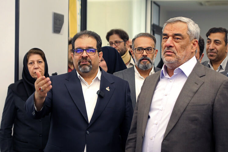 حمید بورد، سرپرست وزارت نفت و سعید توکلی، مدیرعامل شرکت ملی گاز ایران