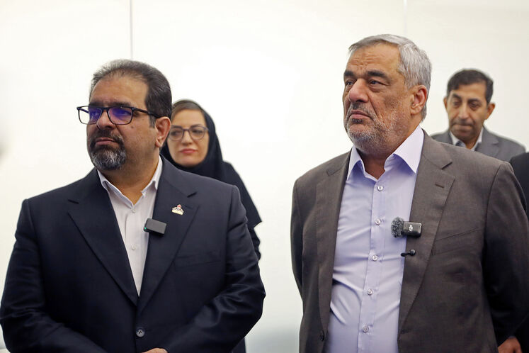 حمید بورد، سرپرست وزارت نفت و سعید توکلی، مدیرعامل شرکت ملی گاز ایران