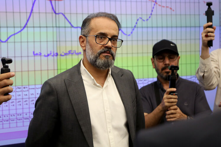 بازدید حمید بورد، سرپرست وزارت نفت از مرکز دیسپچینگ شرکت ملی گاز