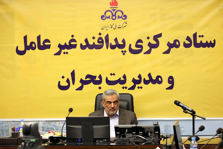 بازدید حمید بورد، سرپرست وزارت نفت از مرکز دیسپچینگ شرکت ملی گاز