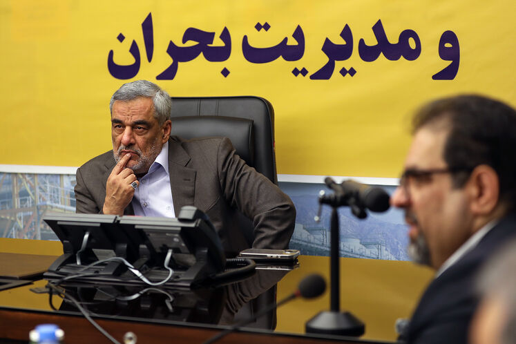 بازدید حمید بورد، سرپرست وزارت نفت از مرکز دیسپچینگ شرکت ملی گاز