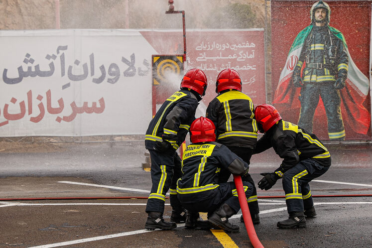 هفتمین دوره ارزیابی عملیاتی _تخصصی آتش‌نشانان پالایش و پخش
