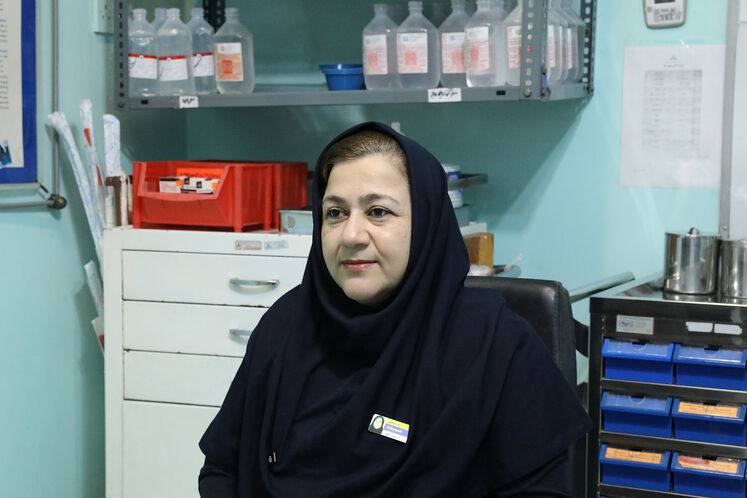 بازدید از بیمارستان نفت اهواز و آبادان به مناسبت روز پرستار