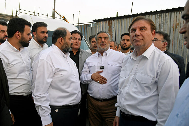 بازدید حمید بورد، سر‌پرست وزارت نفت از پتروشیمی جم