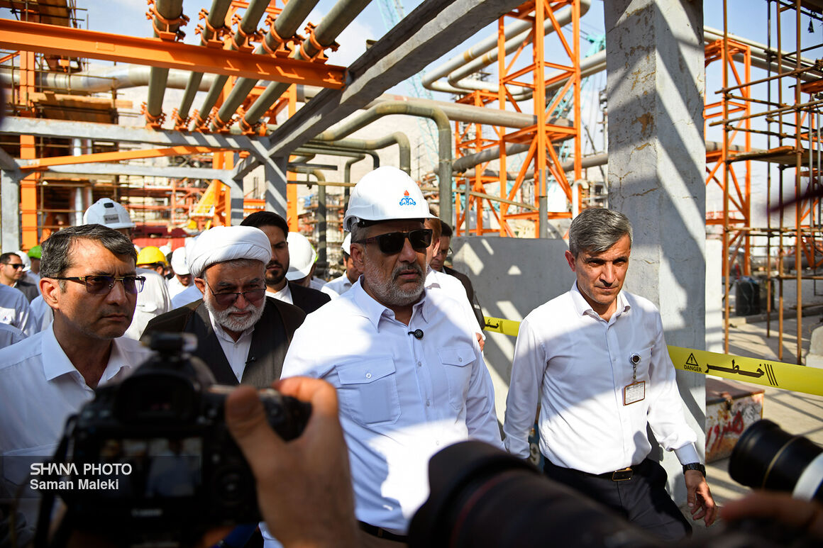 بازدید سرپرست وزارت نفت از پارس جنوبی