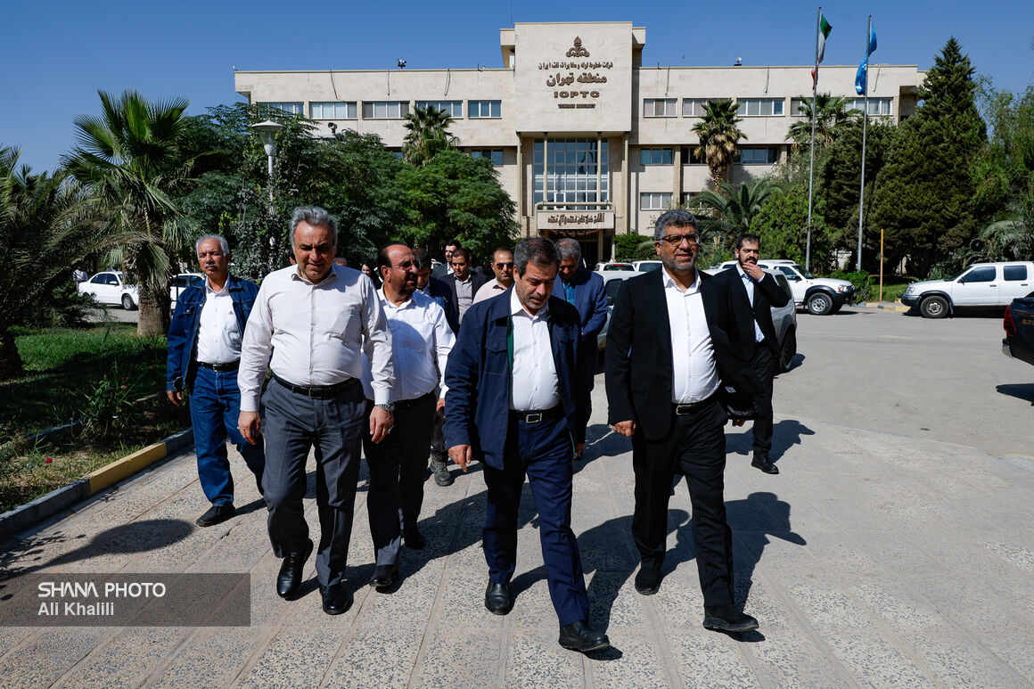 بازدید بازرس امور نفت سازمان بازرسی کل کشور از انبار نفت ری