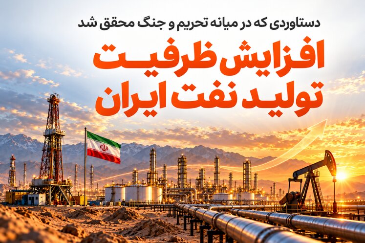 افزایش ظرفیت تولید نفت ایران
