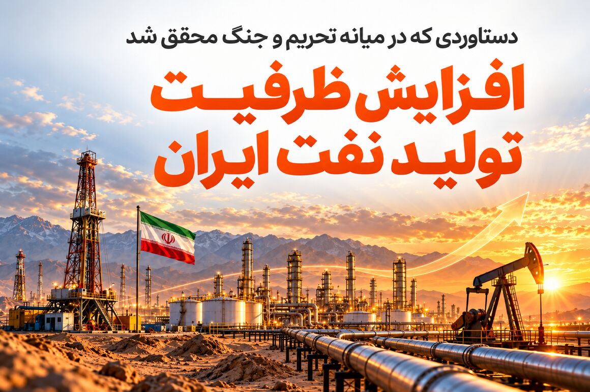افزایش ظرفیت تولید نفت ایران