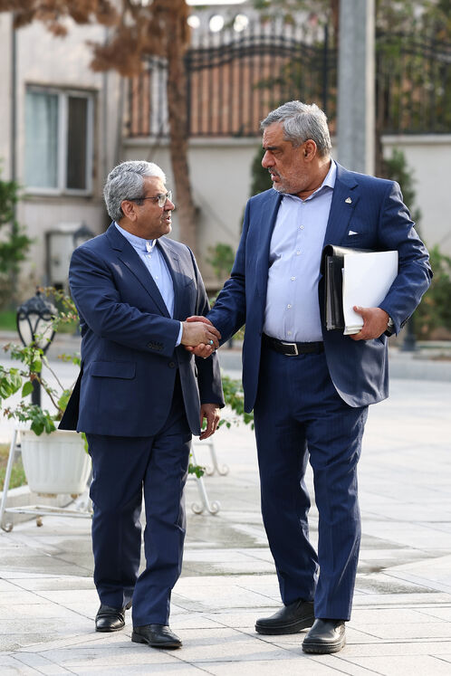 حمید بورد، سرپرست وزارت نفت و سید کامل تقوی نژاد، دبیر هیئت دولت 