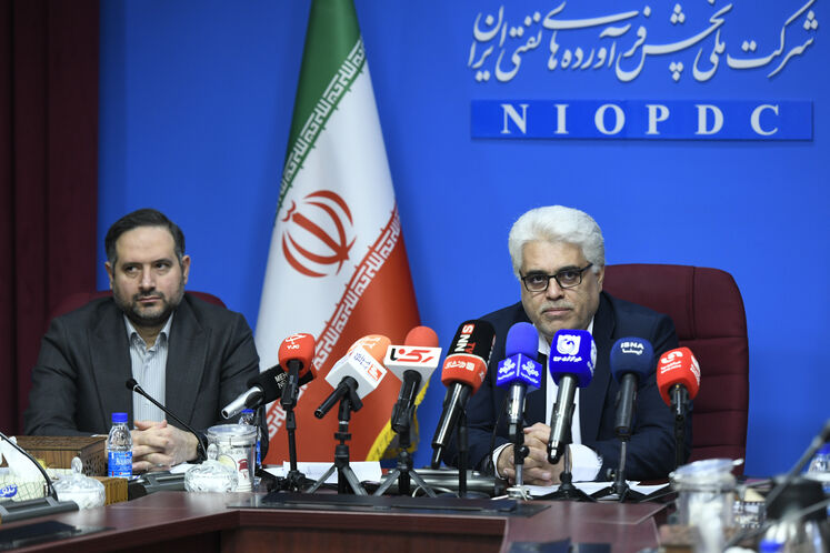 نشست خبری کرامت ویس‌کرمی، مدیرعامل شرکت ملی پخش فرآورده‌های نفتی ایران