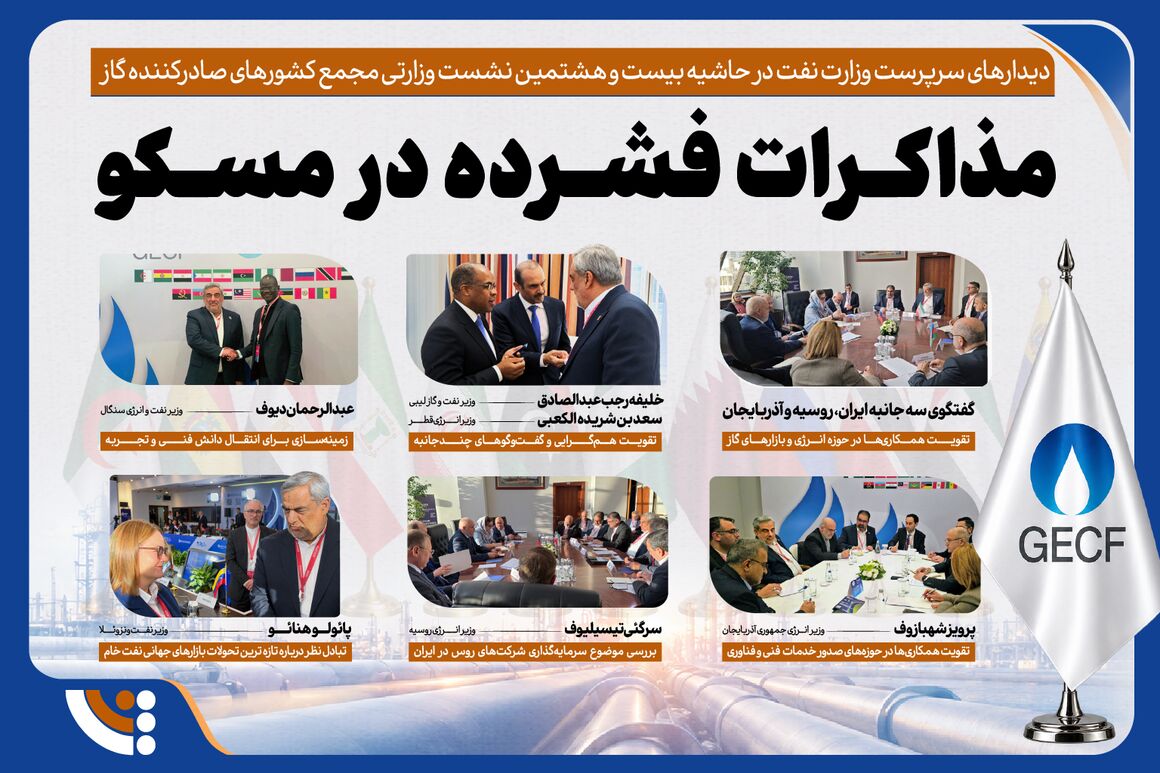 مذاکرات فشرده سرپرست وزارت نفت در مسکو