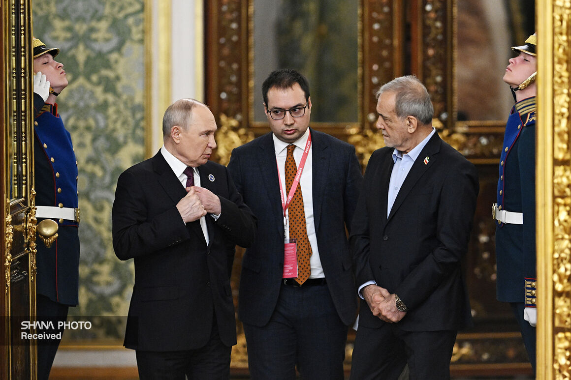 Pezeshkian urges multipolar order in Kremlin talks with Putin