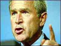 بوش بر ترویج انرژی های جایگزین تاکید کرد 
