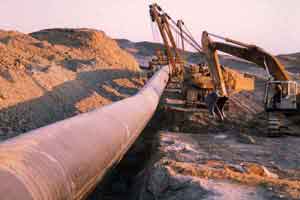  95 درصد پیشرفت در عملیات اجرایی خط انتقال گاز"کامیاران- سرو آباد- مریوان"  