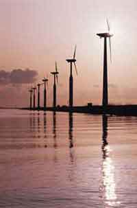 انرژی فراساحلی باد در خدمت تولید برق