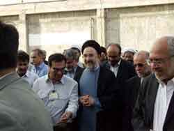 President Khatami Launches Sanandaj Petrochemical Complex Project President Khatami Launches Sanandaj Petrochemical Complex Project