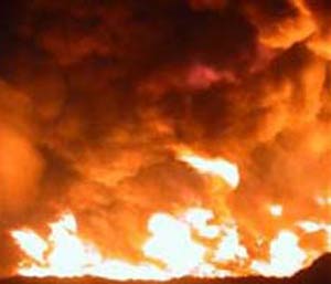 Fire in Bu Ali Sina Petrochemical Plant