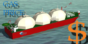 افزایش قیمت «LNG» همگام با افزایش قیمت نفت