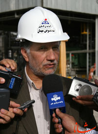 Oil Minister in Assalouyeh