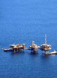 صرفه جویی در مصرف سوخت سکوی نفتی رسالت در خلیج فارس