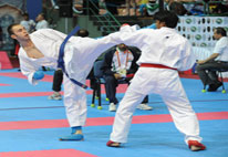 تیم کاراته نفت مسجدسلیمان به مسابقات کشوری راه یافت