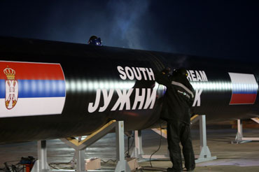 بحران اوکراین لزوم ساخت خط لوله گازی ساوث استریم را ثابت می کند