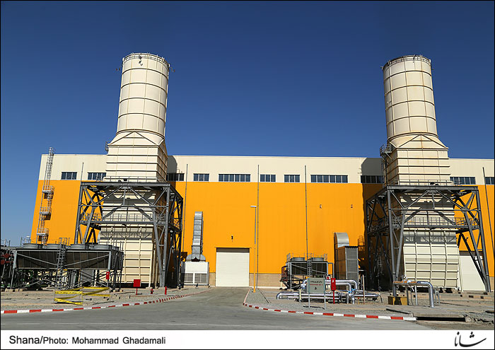 نیروگاه شهید رجایی قزوین سوخت پاک بیشتری مصرف کرد