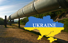 جریان گاز روسیه به اروپا از مسیر اوکراین ثابت است