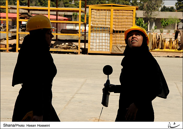 سهم زنان در روند توسعه صنعت نفت افزایش می یابد