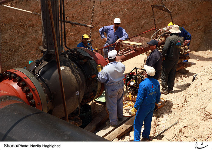 توسعه گازرسانی در خوزستان با اجرای 9 عملیات انشعاب گیری گرم