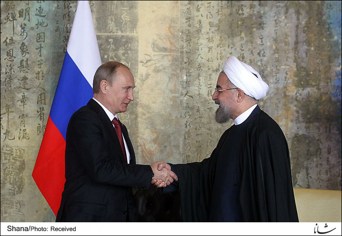 روسای جمهوری اسلامی ایران و روسیه دیدار کردند