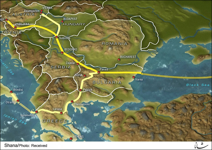 امیدواری بلغارستان به اجرای طرح ساخت خط لوله گازی ساوث استریم