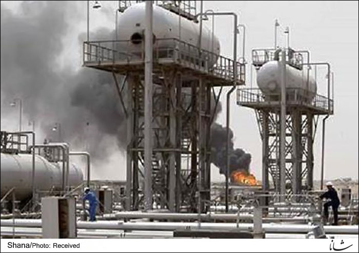 مخازن ذخیره سازی نفت پالایشگاه بیجی عراق دچار حریق شد